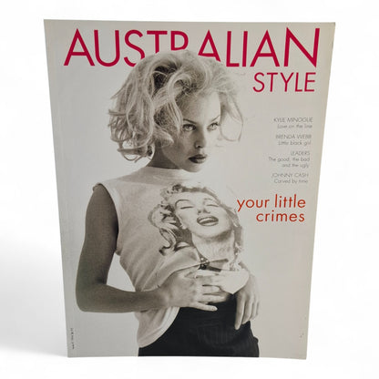 Australian Style 1994 Magazine Kylie Minogue Love On The Line Issue 8