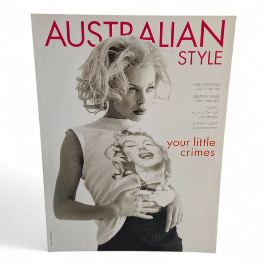 Australian Style 1994 Magazine Kylie Minogue Love On The Line Issue 8