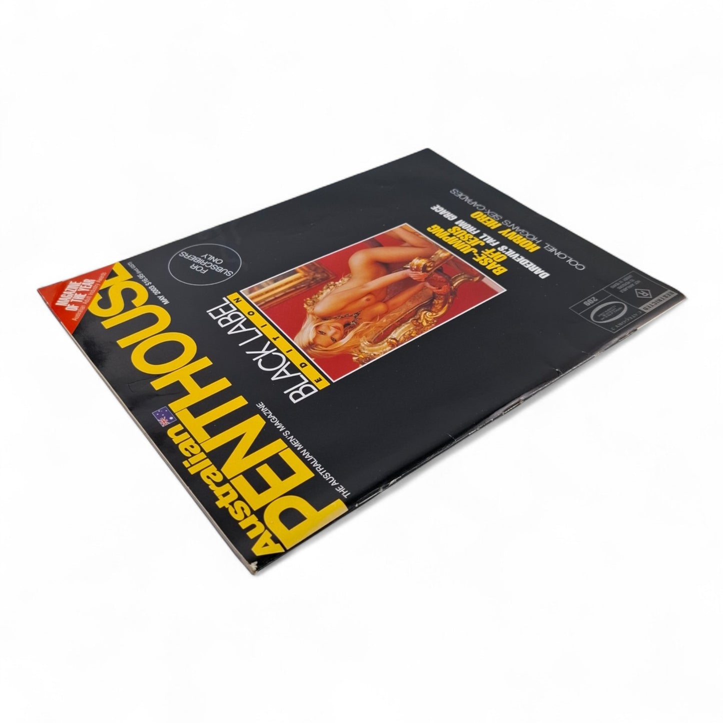 Australian Penthouse Magazine - Black Label May 2003 Szilvia