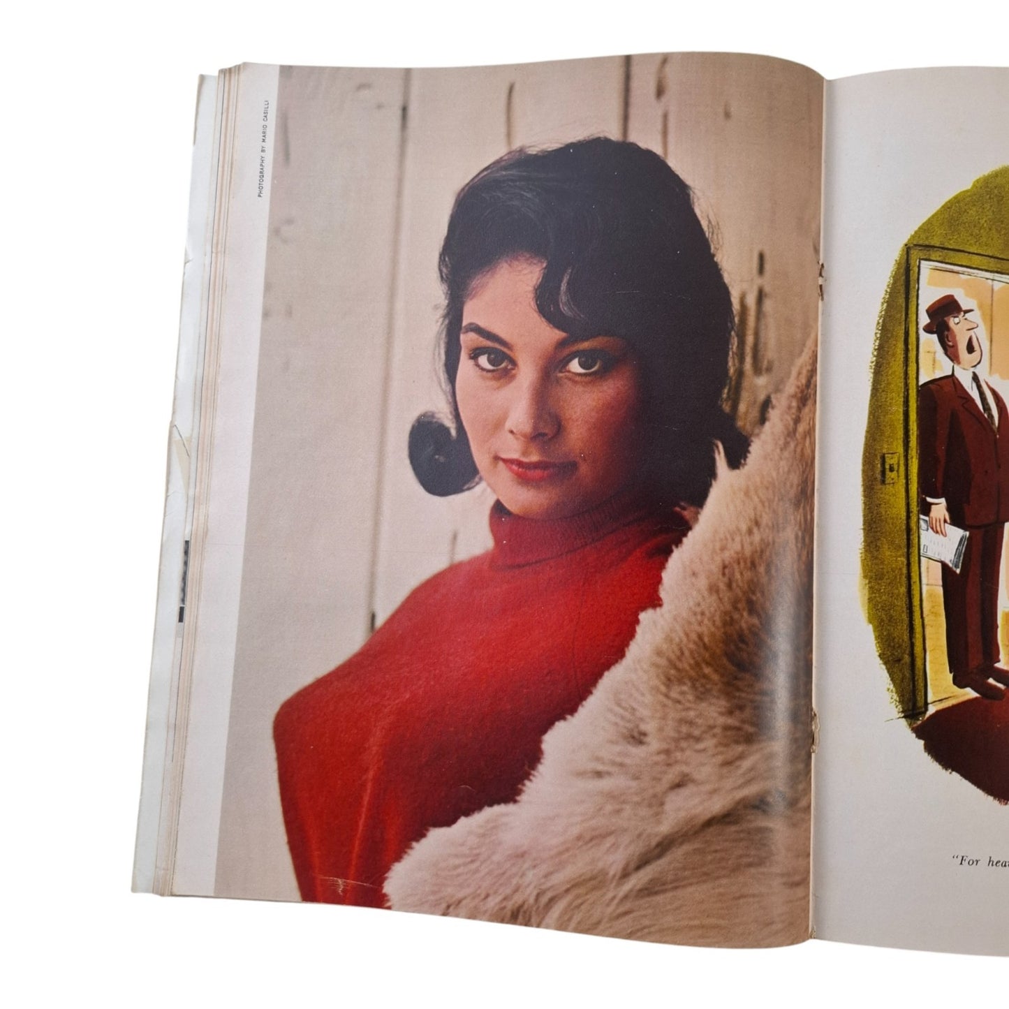 PLAYBOY Magazine February 1961  Barbara Ann Lawford (PAGES MISSING)