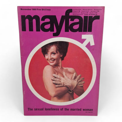 Mayfair Magazine Vol. 1 No. 3 November 1966 Bobby Shaw Cover Playboy