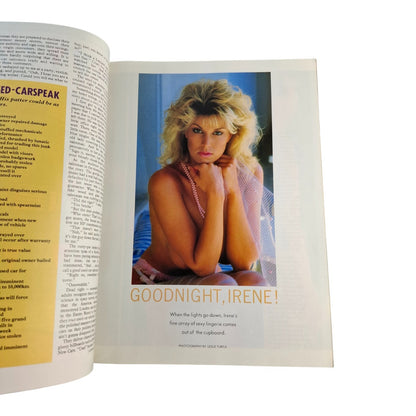 Australian Playboy Magazine March 1987 Julie Peterson / Wayne Gardner