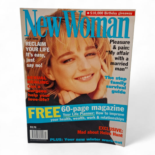 New Woman Magazine July 1996 Helen Hunt
