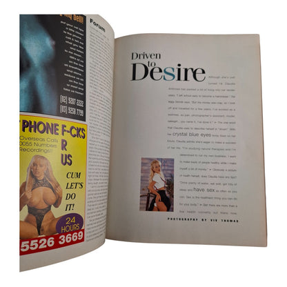Australian Penthouse Magazine - Black Label  April 1997 Heduiga Leodios