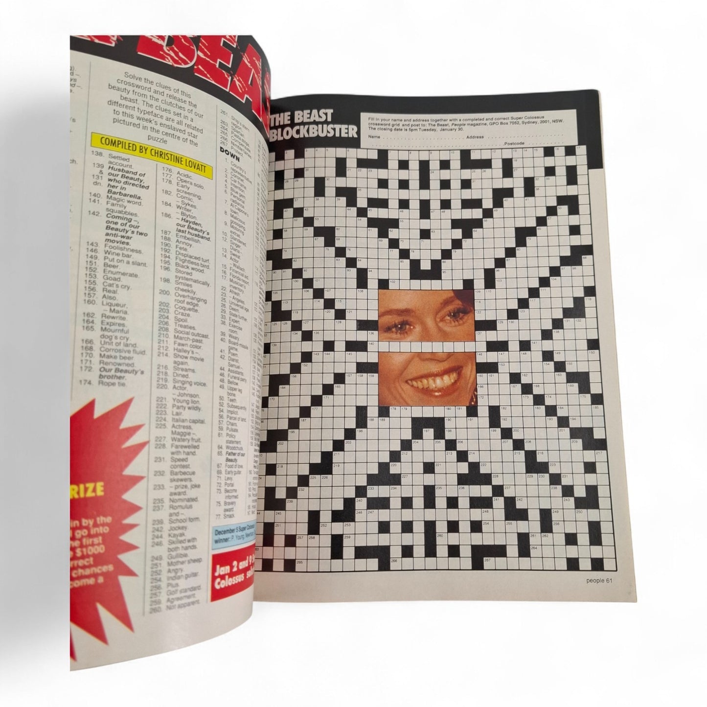 People Magazine Australia January 23rd 1990