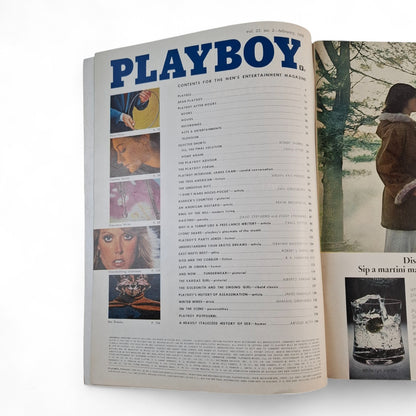 Playboy Magazine February 1976 Jill DeVries COMPLETE