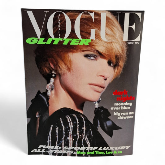 Vogue Australia magazine - May 1985 - Carol Jackson