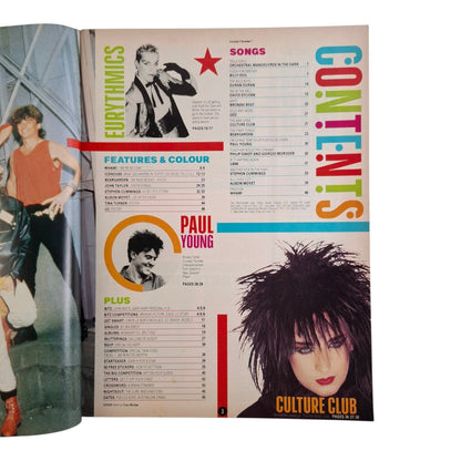 Smash Hits Australia Magazine Premier Vol. 1 No. 1 December 1984 Wham! INXS