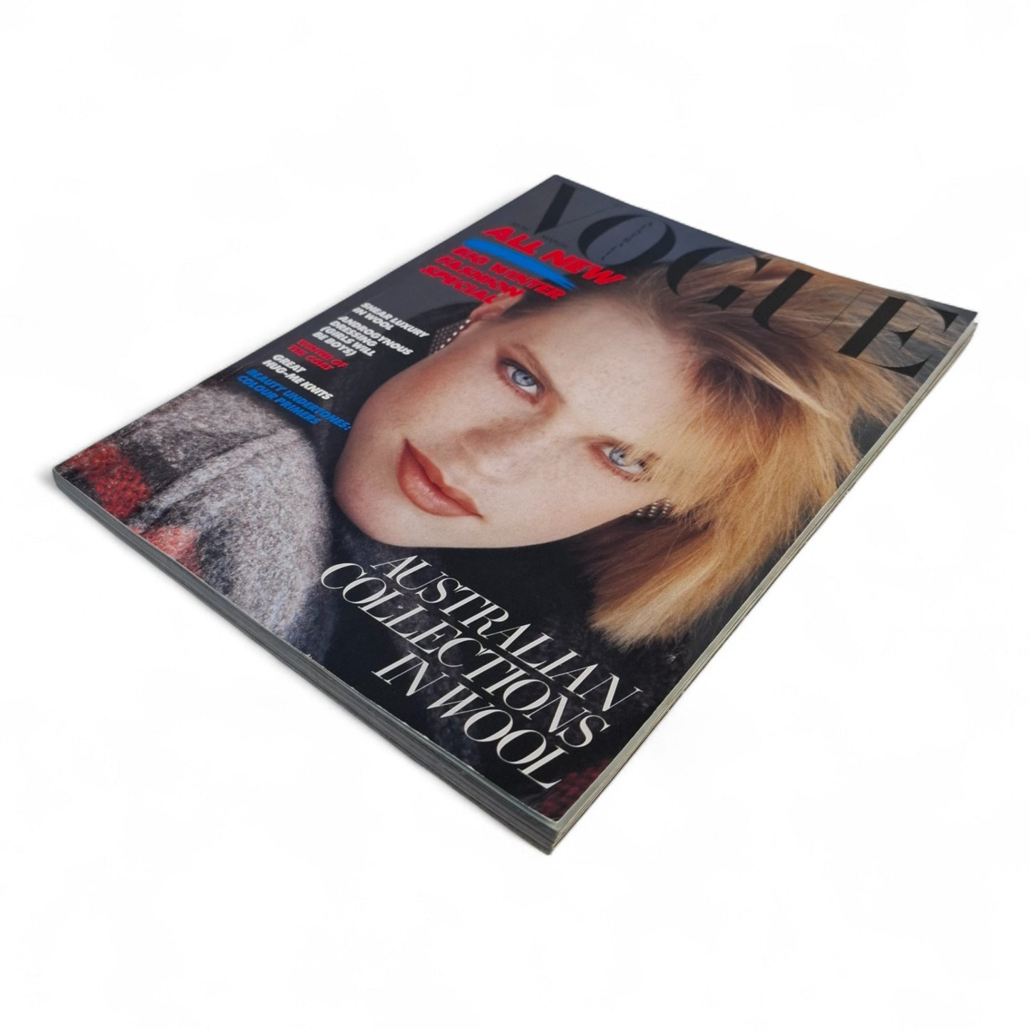 Vogue Australia magazine - March 1984 - with article on Anne Summers