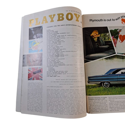 Playboy Magazine December 1966 Nancy Gould  / Sue Bernard