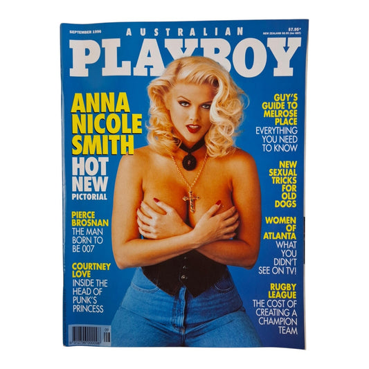 Australian Playboy Magazine September 1996 Anna Nicole Smith / Angel Boris