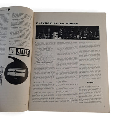 Playboy Magazine October 1958 Mara Corday & Pat Sheehan