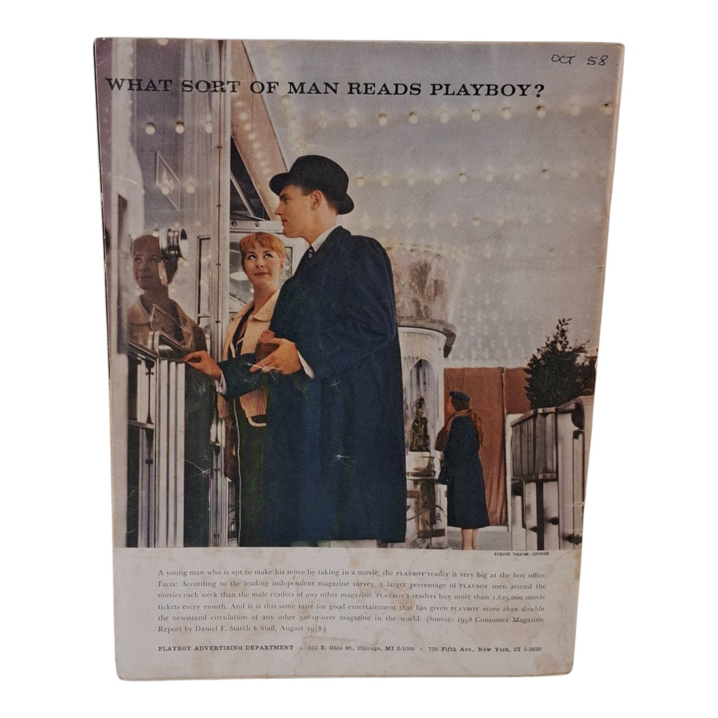 Playboy Magazine October 1958 Mara Corday & Pat Sheehan