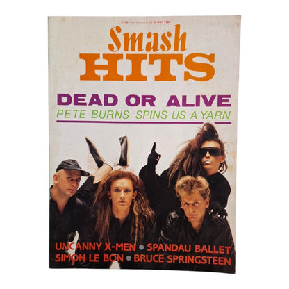 Smash Hits Magazine Australia May 1985 Dead or Alive Pete Burns / Uncanny X-Men