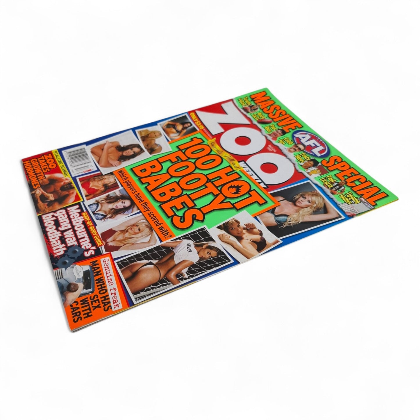 Zoo Weekly Magazine Australia April 2nd 2007 Footy Babes