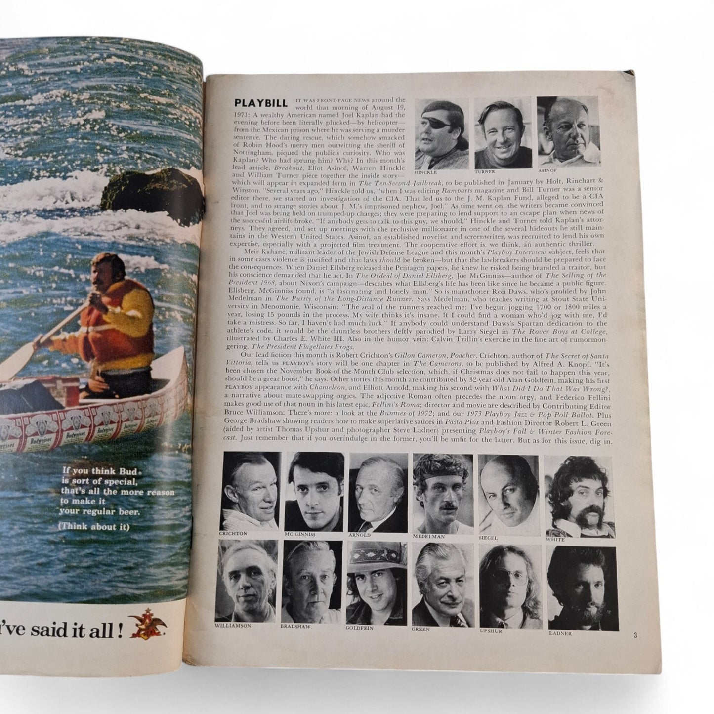 Vintage Playboy Magazine October 1972 Lynn Myers Sharon Johansen