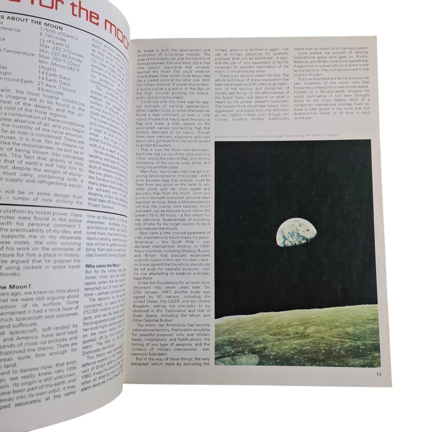 Moonslaught Magazine The Full Story Of Man's Race To The Moon : Reginald Turnill