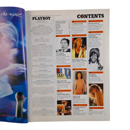 Australian Playboy Magazine September 1987 Birgit Joester / Florence di Domenico
