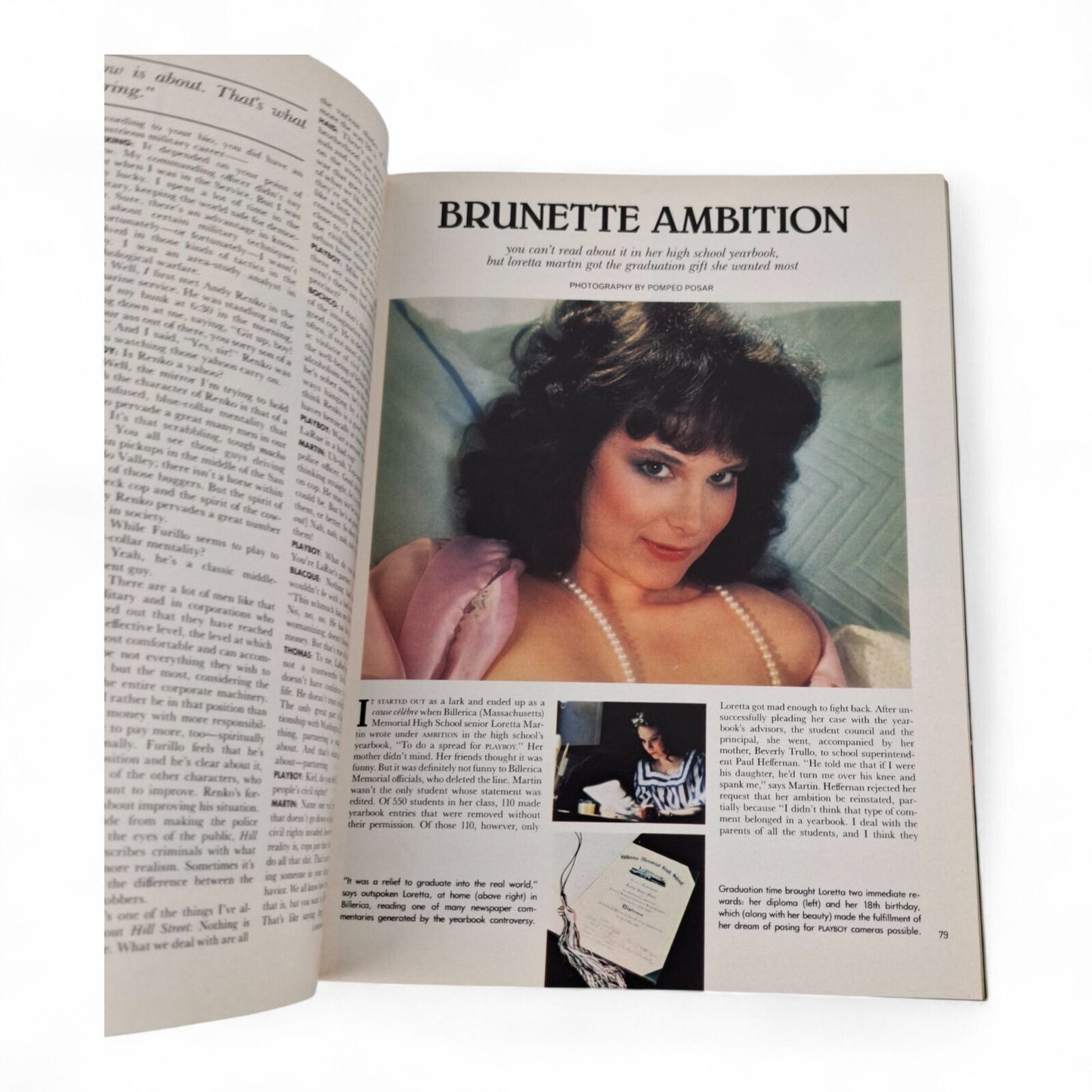 Playboy Magazine October 1983 Charlotte Kemp COMPLETE