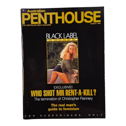 Australian Penthouse Magazine March 1993 Tori / Patty Krupys