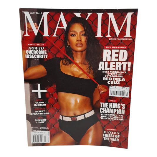MAXIM Australia Magazine January 2025 Issue 162 - Red Dela Cruz