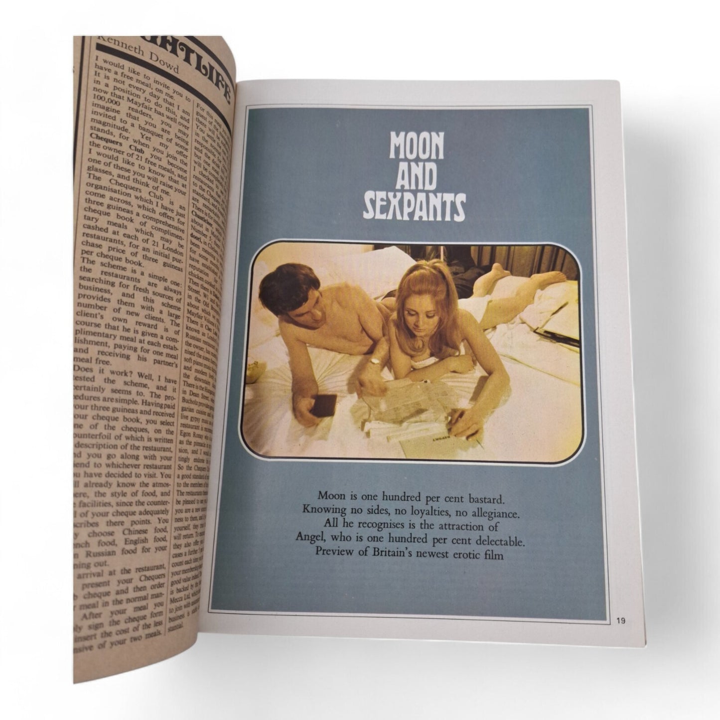 Vintage Mayfair Magazine Vol. 5 No. 8 August 1970 Playboy