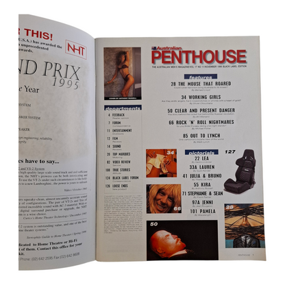 AUSTRALIAN PENTHOUSE Magazine November 1996 Pamela Self / Kira