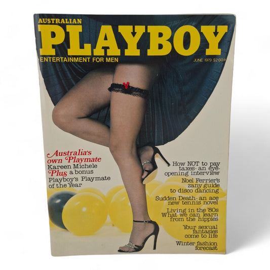 AUSTRALIAN PLAYBOY Magazine 5th issue June 1979 - Kareen Michele Centrefold