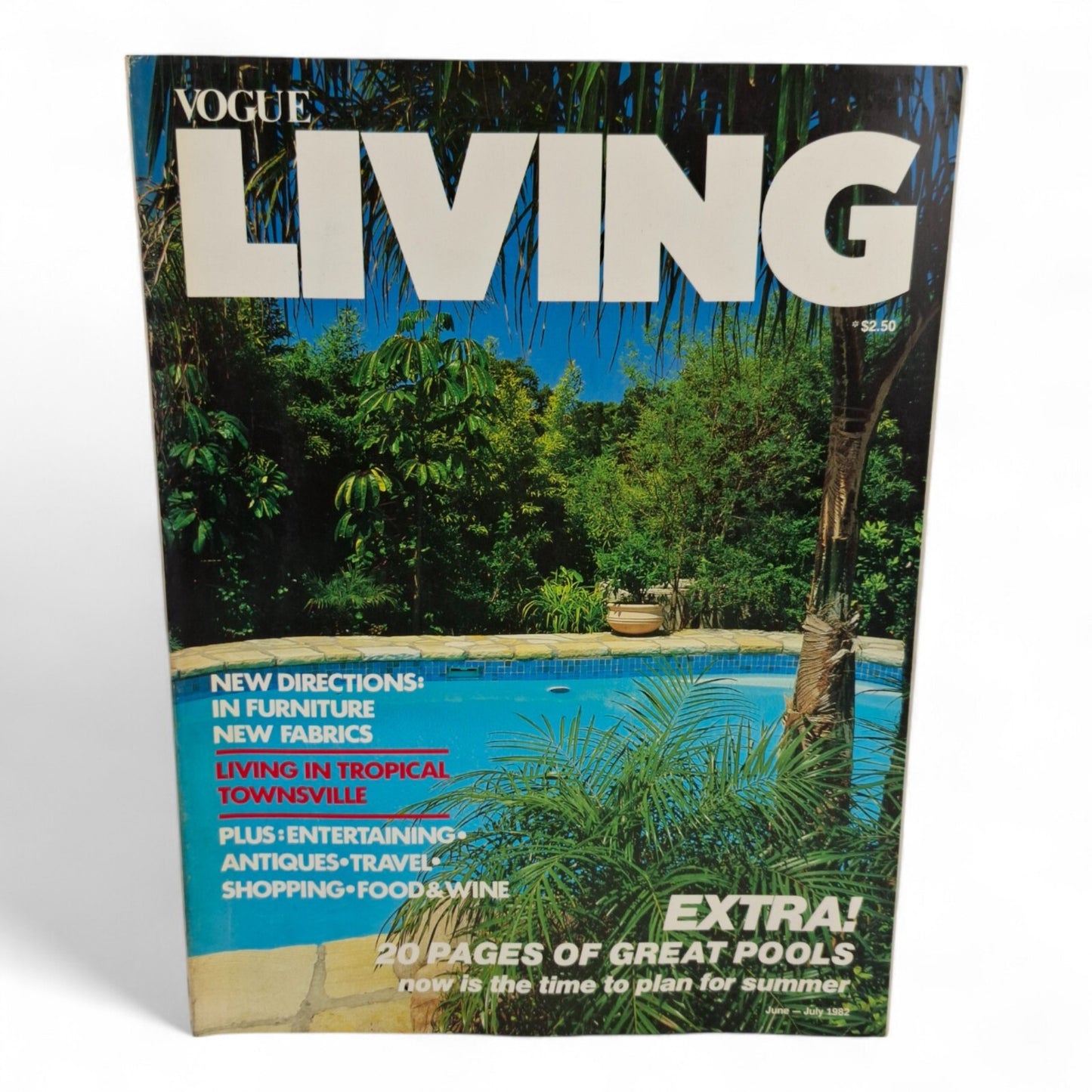 Vintage Vogue Living Australia Magazine - No.3 June July 1982