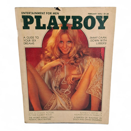 Playboy Magazine February 1976  Jill DeVries COMPLETE