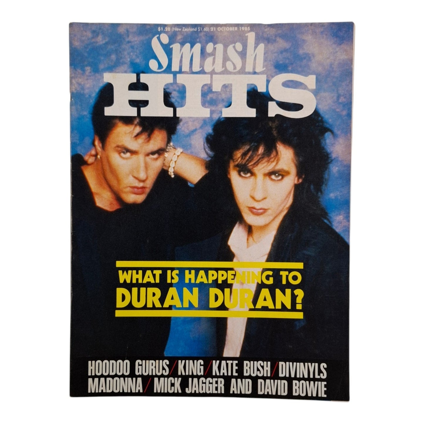 Smash Hits Magazine Australia October 1985 Duran Duran / Kate Bush