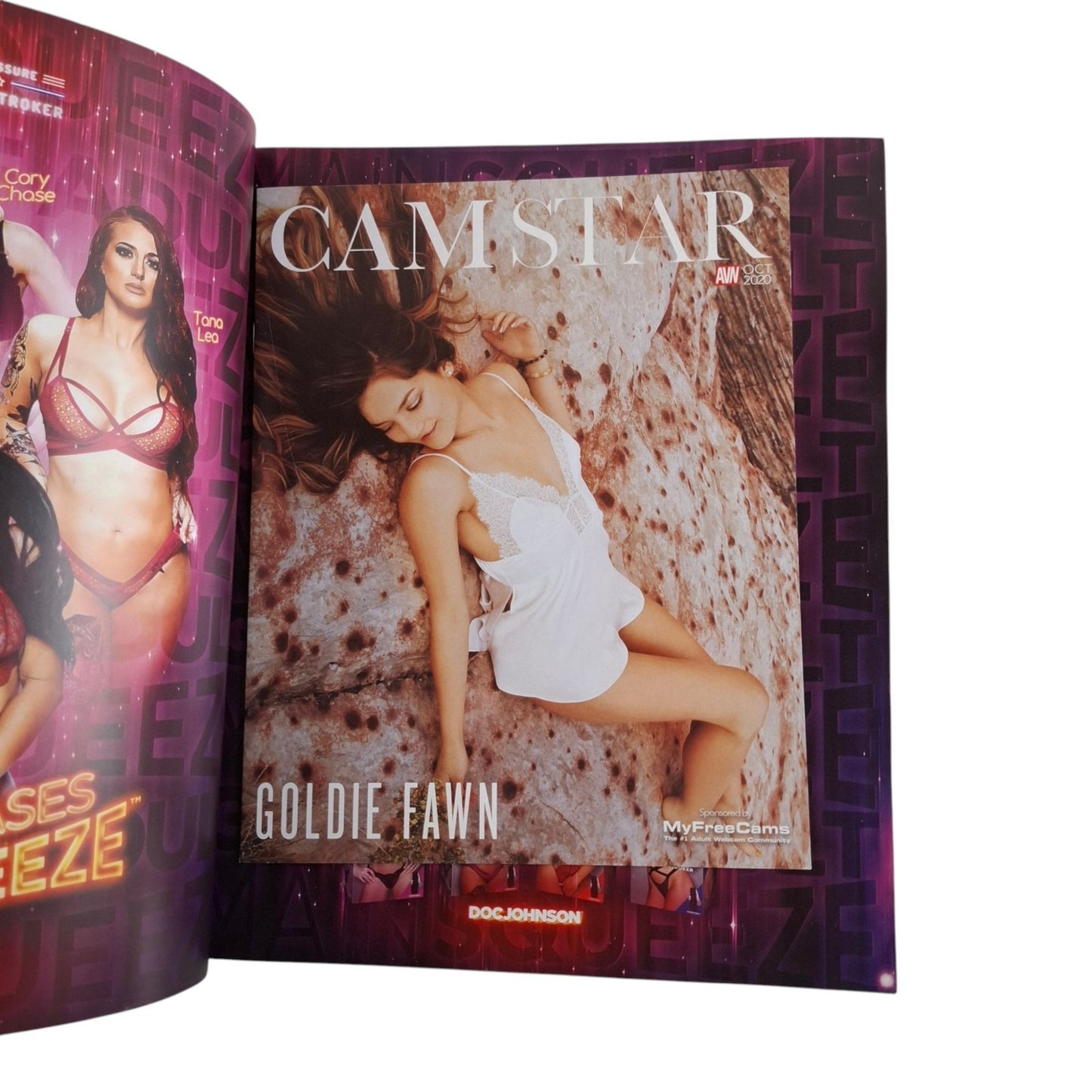 AVN October 2020 Issue 453 Natalie Mars With Camstar Magazine insert