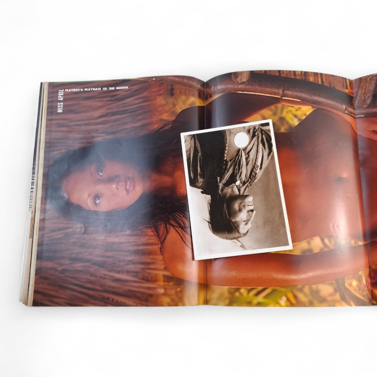 PLAYBOY MAGAZINE April 1976 Kristine De Bell Denise Michele