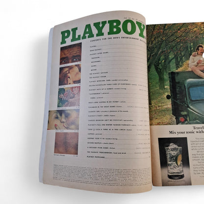 Playboy Magazine October 1975 -Agneta Eckemyr & Zoe Z / Jill De Vries