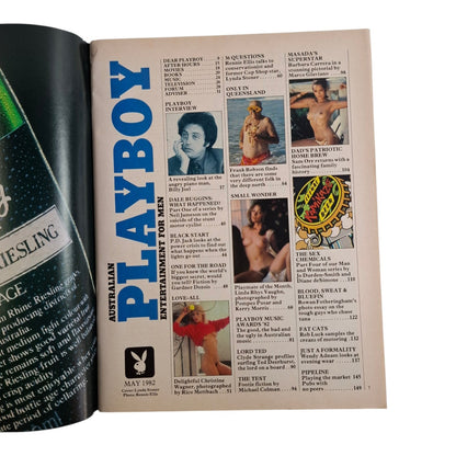 Australian Playboy Magazine May 1982 Lynda Stoner / Linda Rhys Vaughn