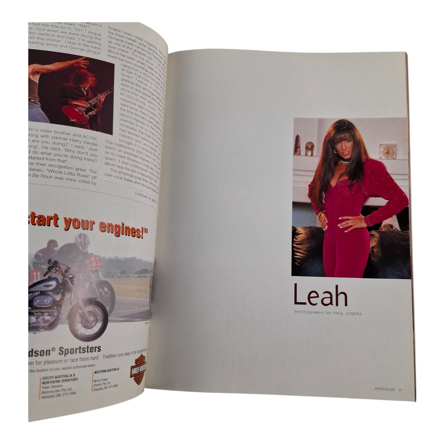 Australian Penthouse Magazine - September 1995 Leah Campbell