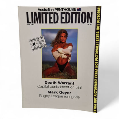 Australian Penthouse Magazine - Limited Edition May 1993 Kristie Hughes