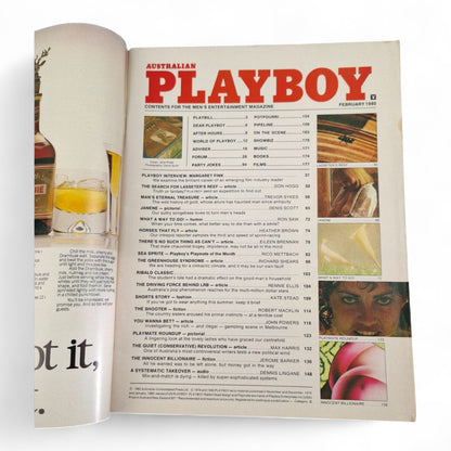 AUSTRALIAN PLAYBOY MAGAZINE February 1980 Jane Priest