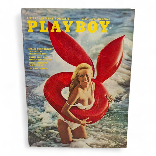 PLAYBOY Magazine August 1972 Carol Vitale COMPLETE