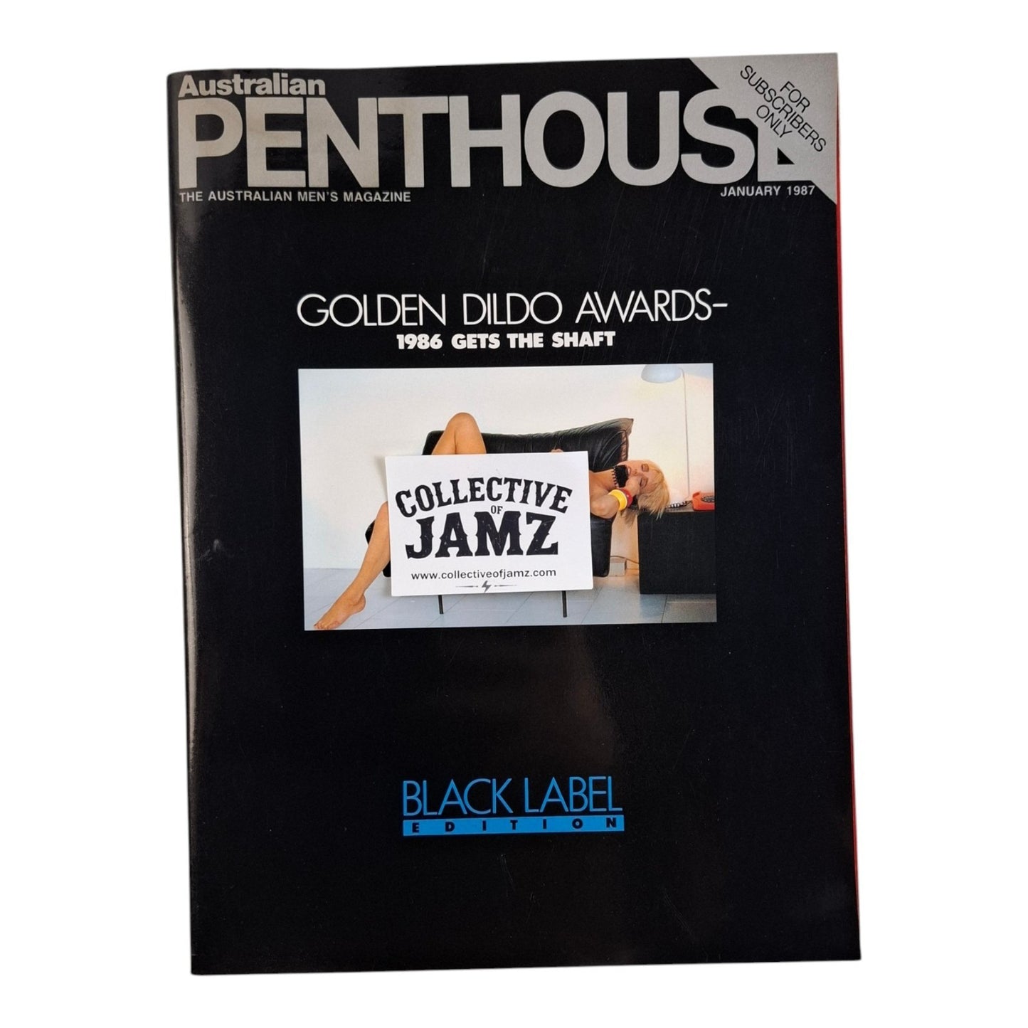 Australian Penthouse Magazine January 1987 Anita Russell / Janna Adams