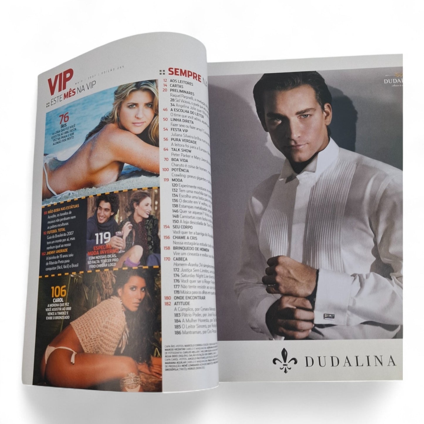 VIP Magazine Brazil - IRIS STEFANELLI  May 2007