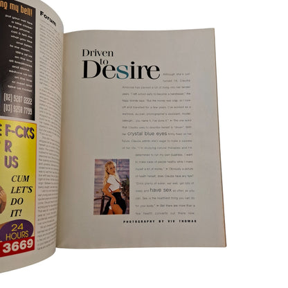 Australian Penthouse Magazine - Black Label  April 1997 Heduiga Leodios