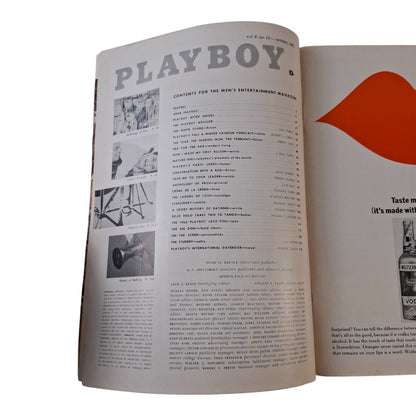PLAYBOY MAGAZINE October 1961  Jean Cannon