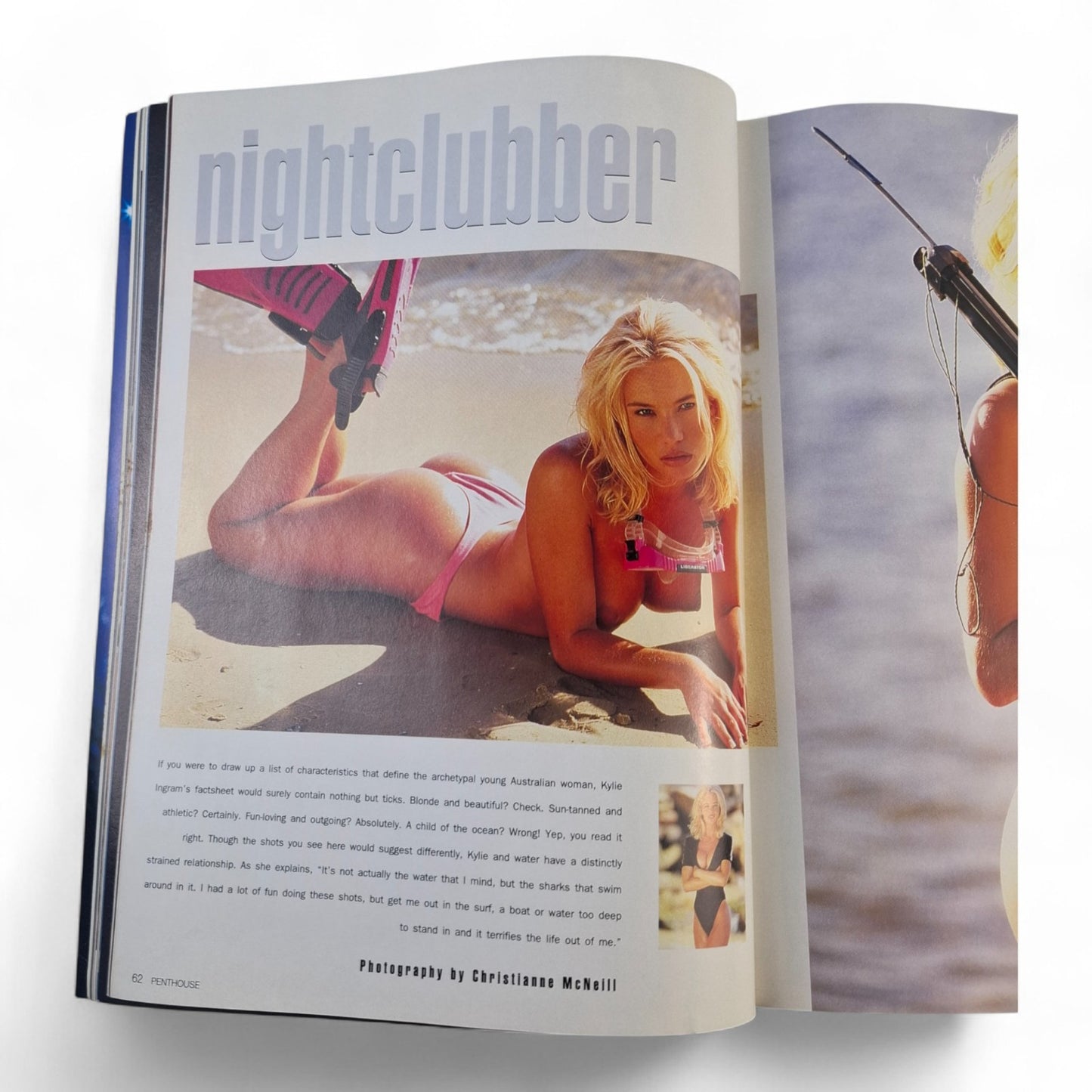 AUSTRALIAN PENTHOUSE June 1995 Vol. 16 No. 6 Men's Magazine Kylie Ingram