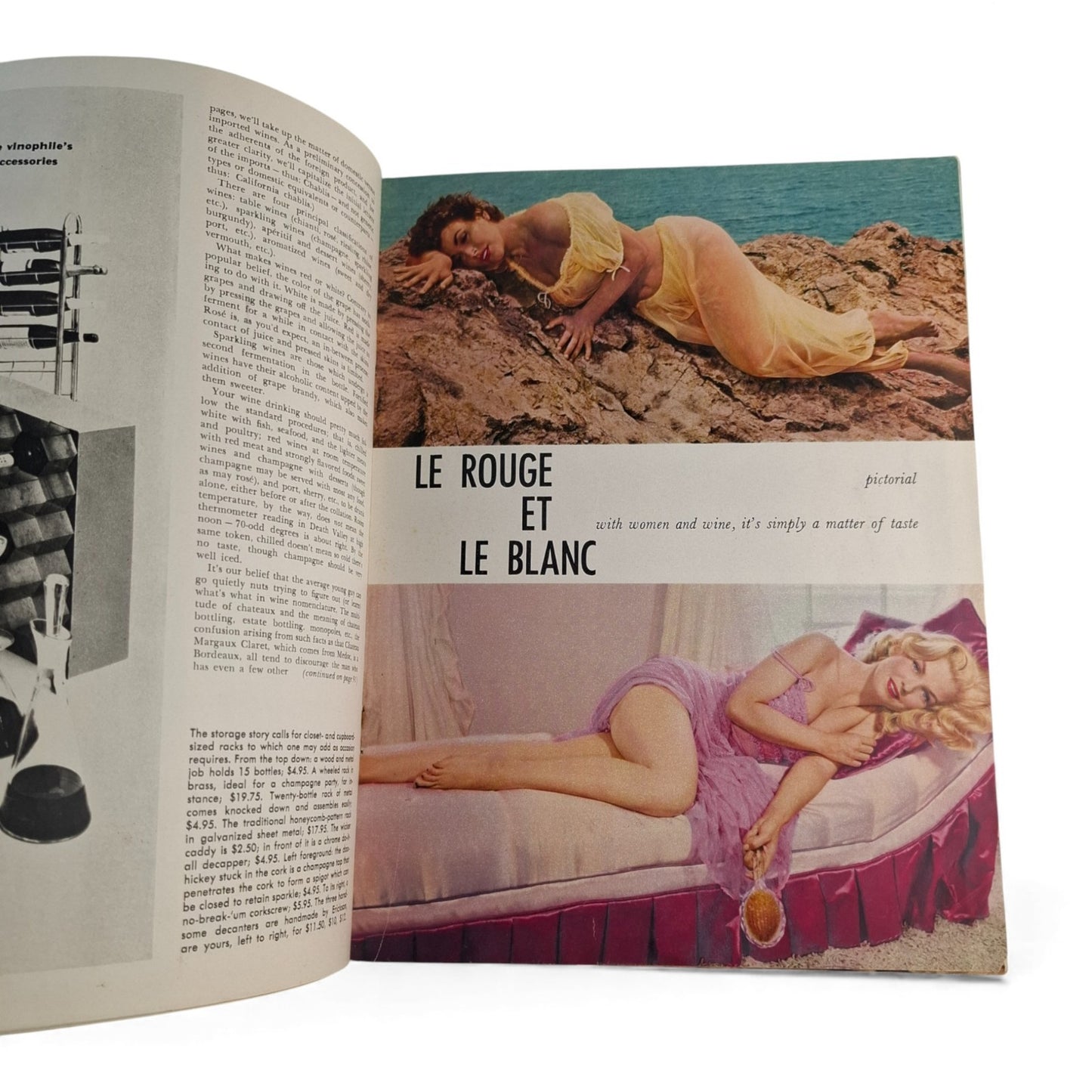 Playboy Magazine October 1958 Mara Corday & Pat Sheehan