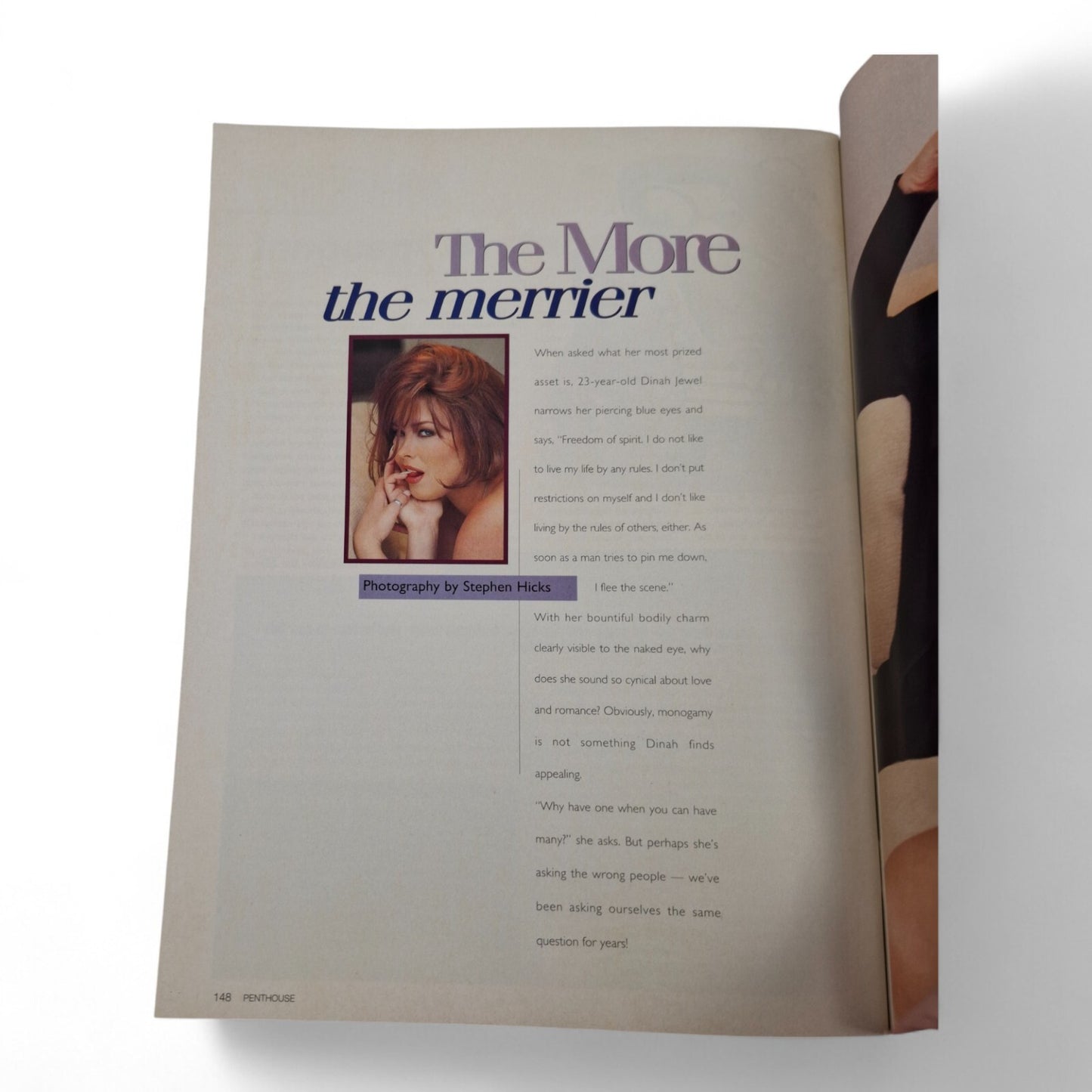 Australian Penthouse Magazine December 1998 Montanna / Mallory Knox