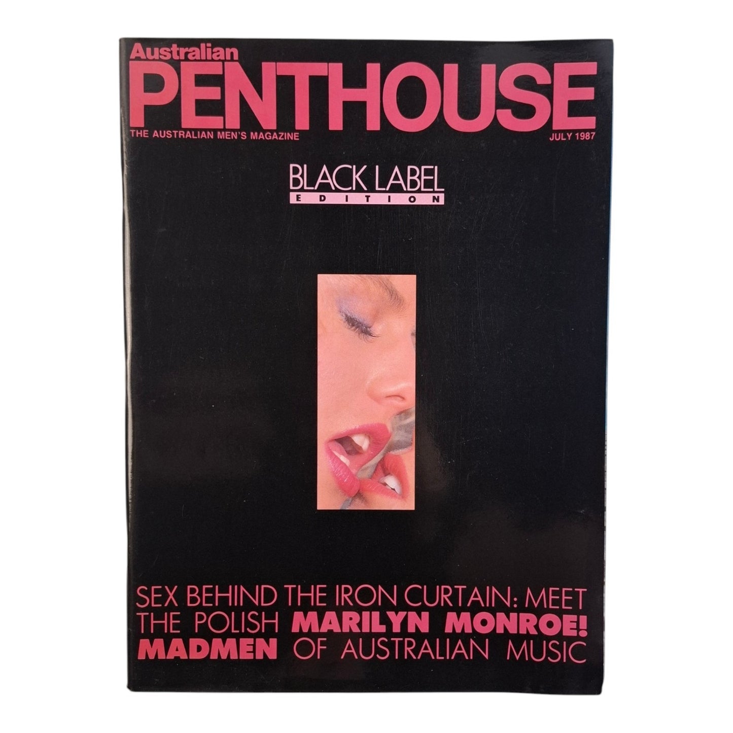 Australian Penthouse Magazine July 1987 Prudence Nicholl / Sarah Lipton.
