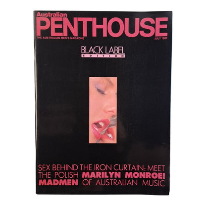 Australian Penthouse Magazine July 1987 Prudence Nicholl / Sarah Lipton.