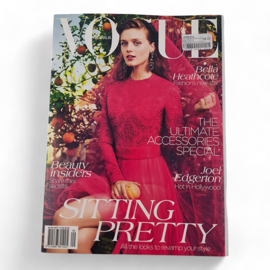 Vogue Australia Magazine September Bella Heathcote 2012 Cover EXCELLENT COMPLETE