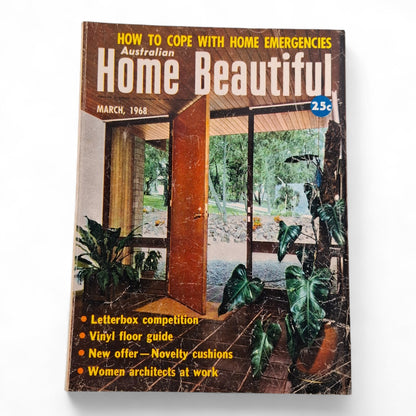 Australian Home Beautiful - March 1968 - Magazine
